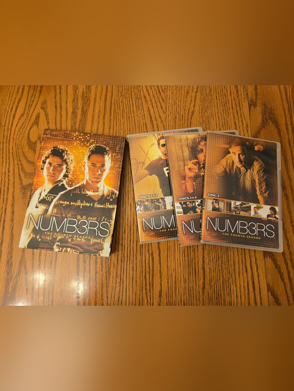NUMB3RS: The Fourth Season DVD Box Set - Orange Packaging